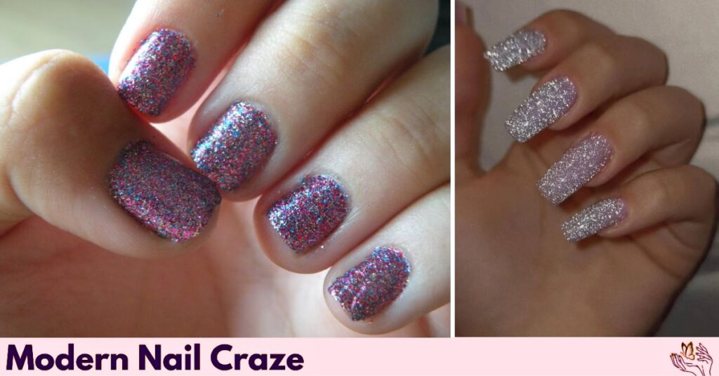 Glitter Base or Tip Accent