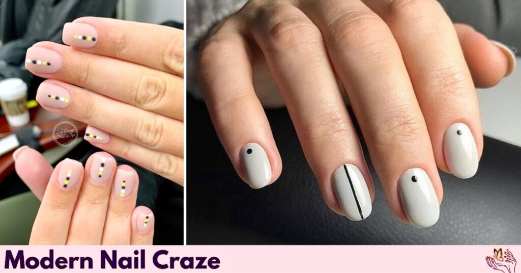 Minimal Dot Nail Details