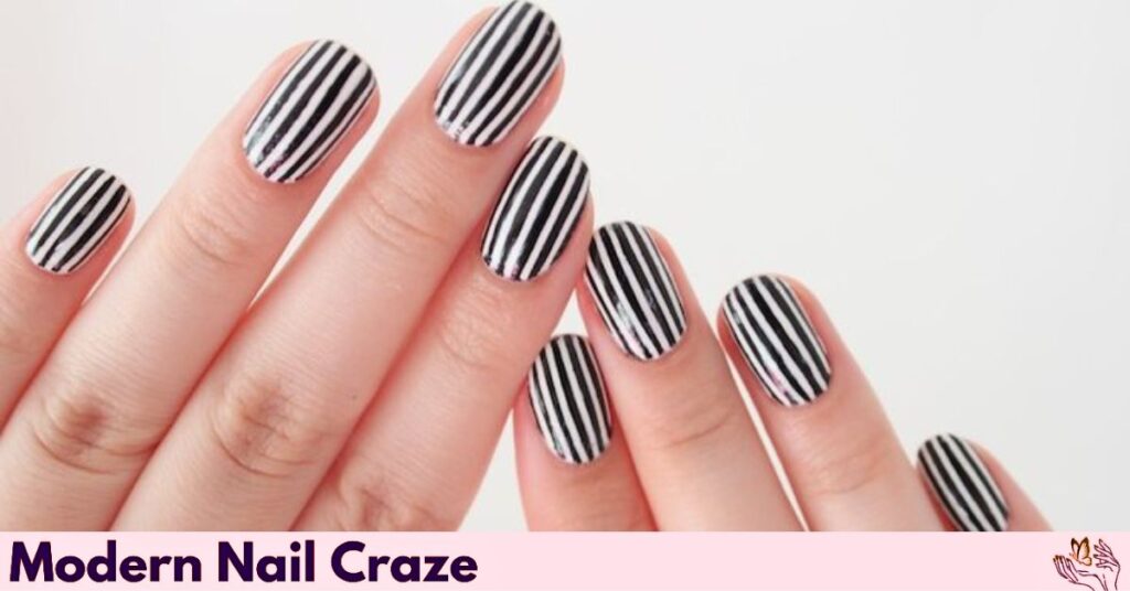 Minimalist White Stripes