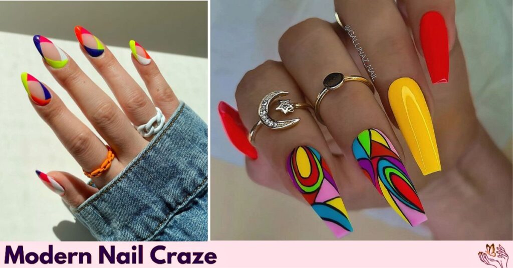 Vibrant Graphic Neon