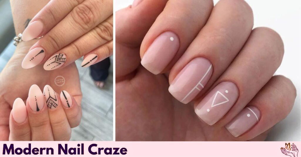 Simplified Geometries & Cuticle Tattoos