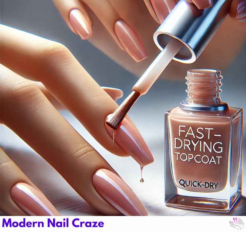 Use a Fast-drying Topcoat