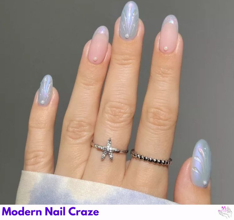 Chic Short Beach Nail Designs!