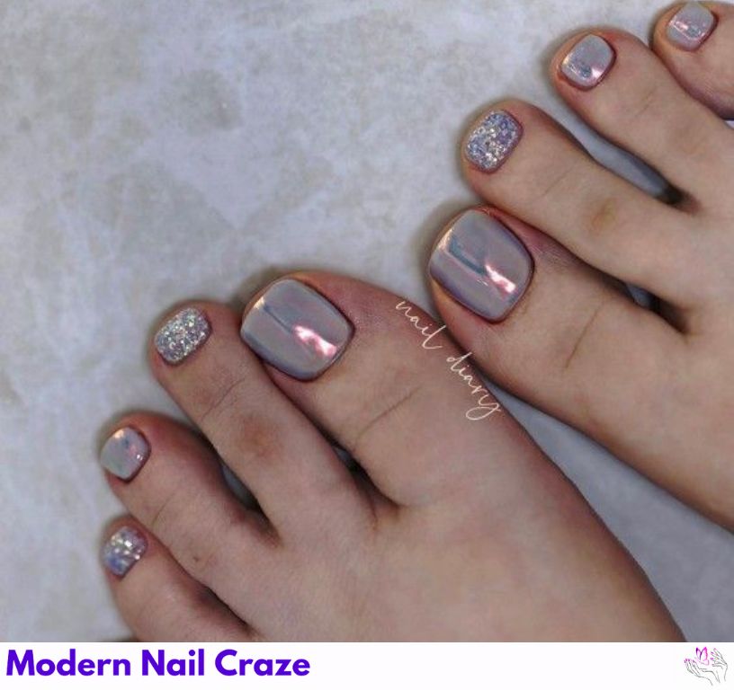 Stylish silver nail art designs for versatile occasions.