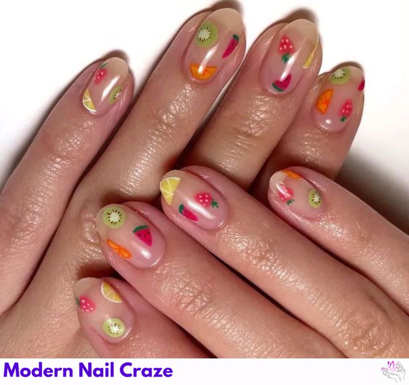 Fruit Salad Nails