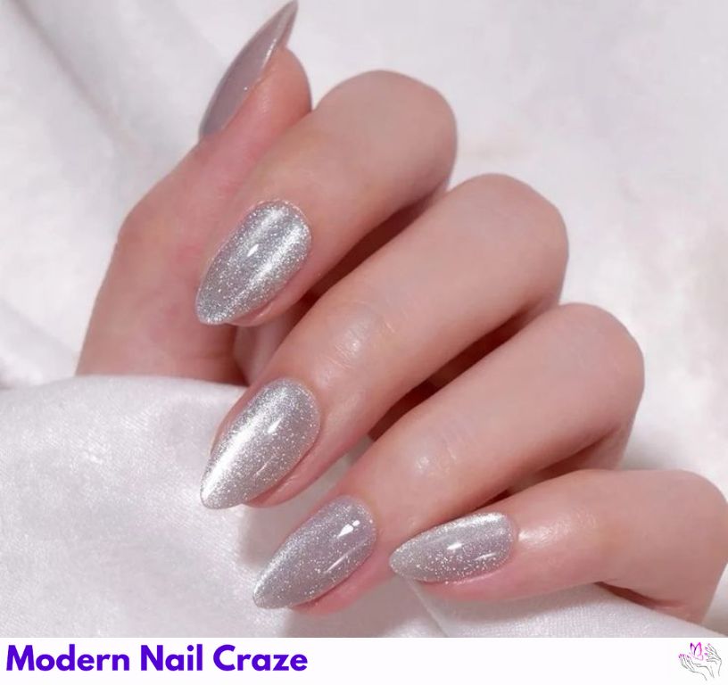 Gray and Silver Cat Eye Gel