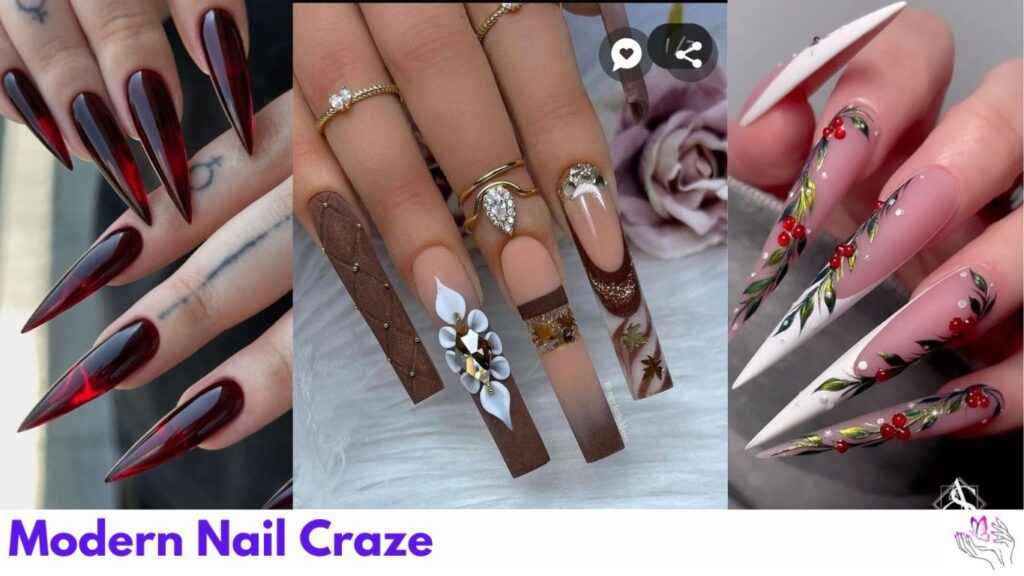 Long Nail Designs