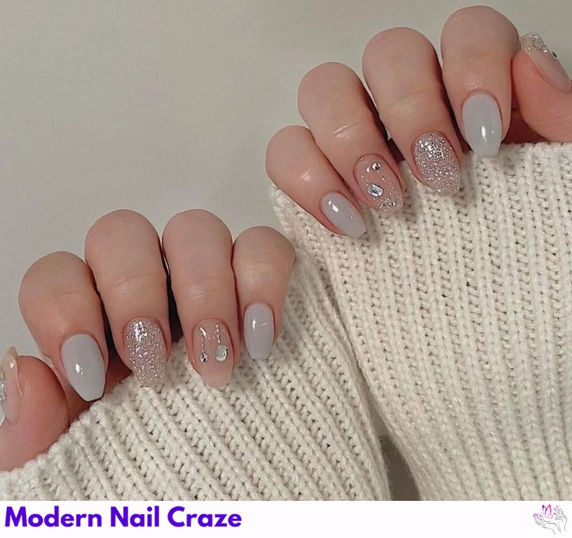 Rhinestone Nails