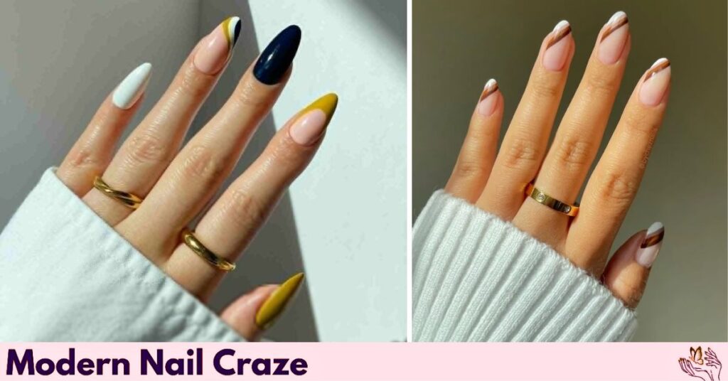 Groovy Neutral French Tips