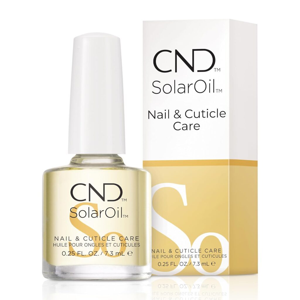 CND SolarOil – Cuticle and nail care oil with jojoba and vitamin E for hydration