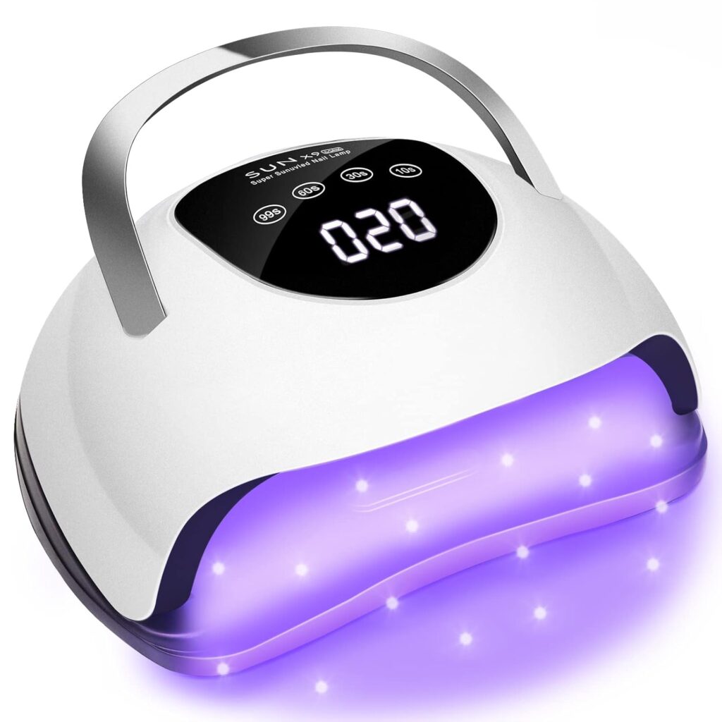 Gellen UV LED Nail Lamp – 72W dual light source for curing gel polish quickly