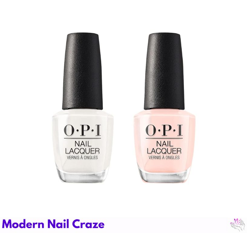 OPI Bubble Bath: Milky Pink Nail Polish Ideal for Elegant Short Ballerina Nails