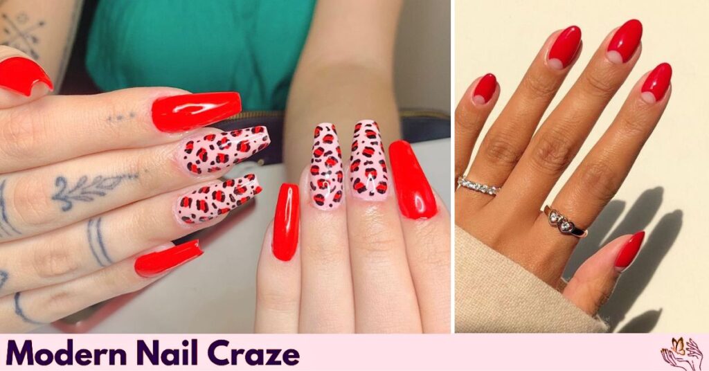 Ace Trending Red Nail Patterns in 2025