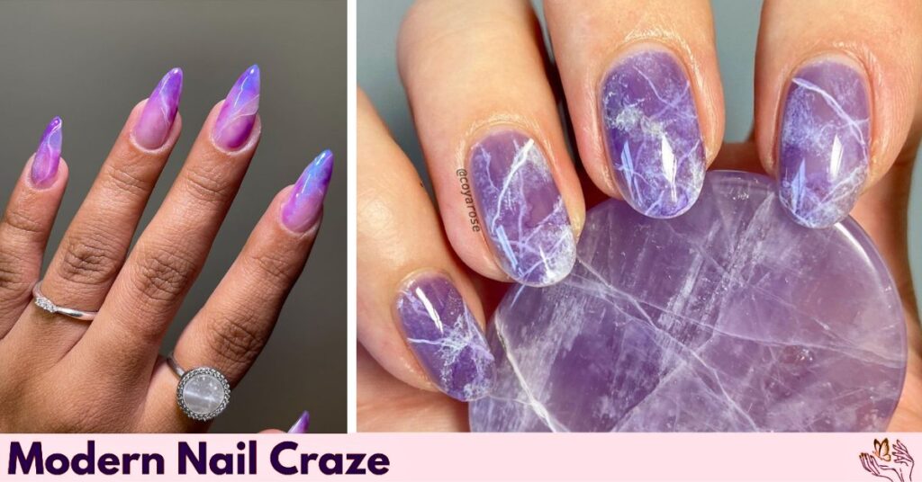 Amethyst Nails