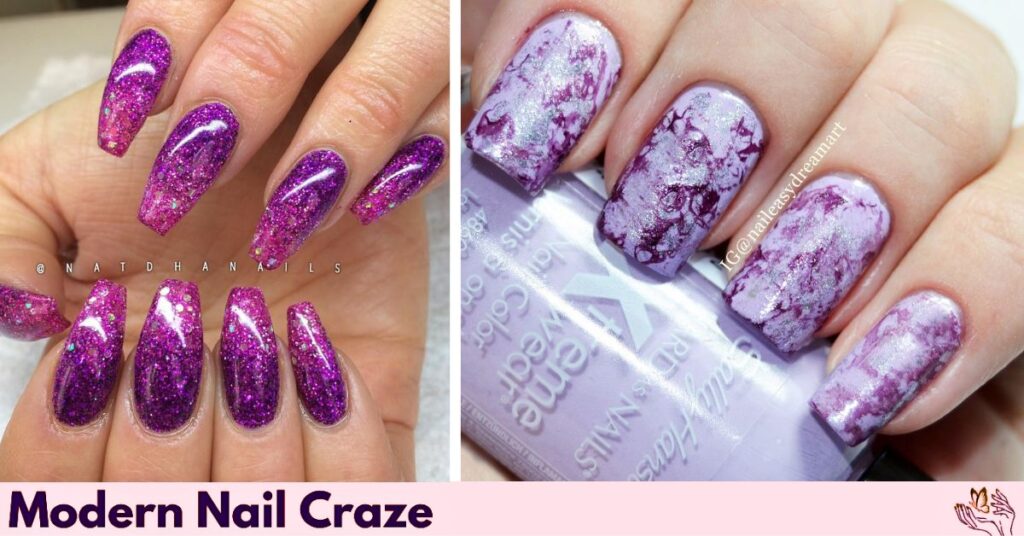 Glittery Marble