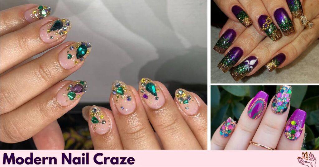 37 Mardi Gras Nail Ideas Too Festive & Fun to Miss in 2025