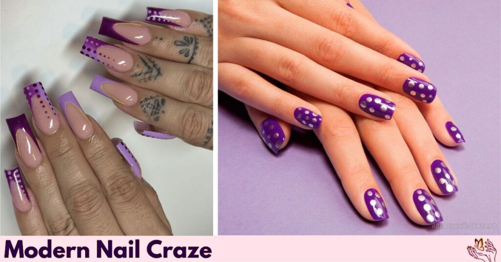 Polka Dot Delight Nails
