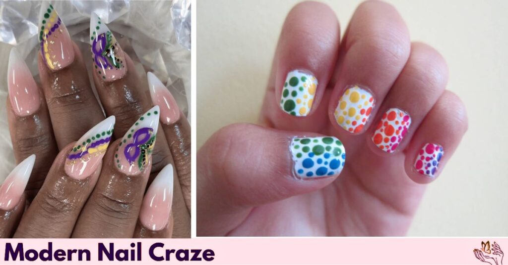 Polka Dots Meets Mardi Gras Chic