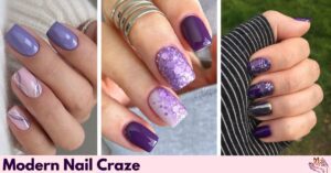 Purple Fall Nail Trends