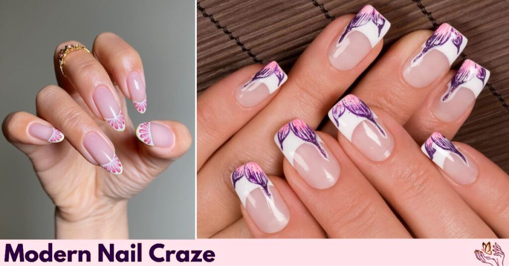 French Tip Nail Designs