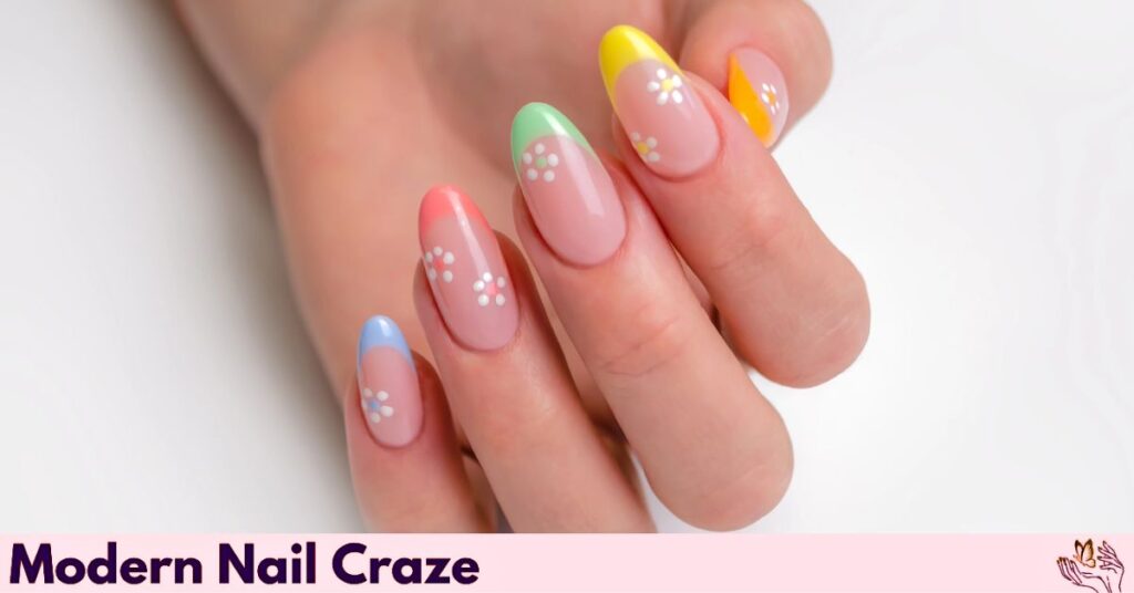 Summer French Tip Nail Designs